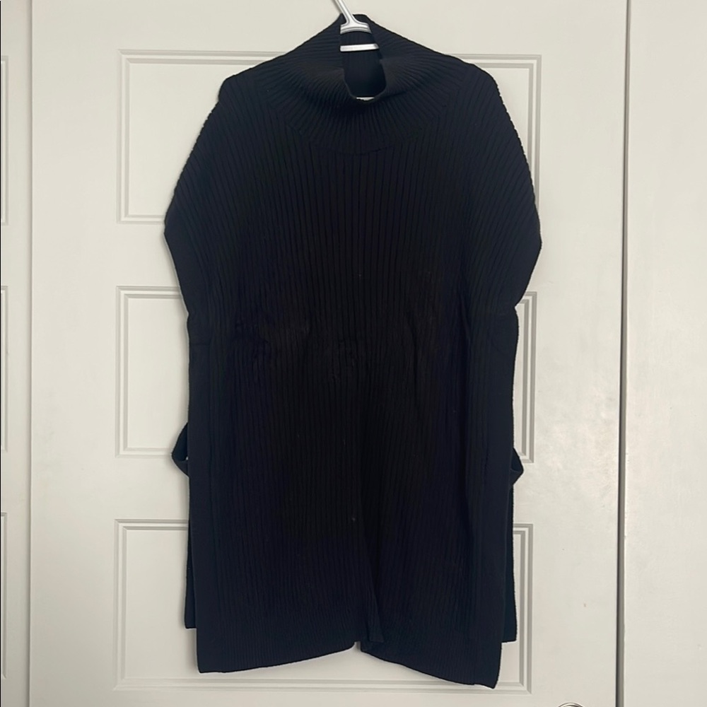 Banana Republic Black Textured Knit Cardigan